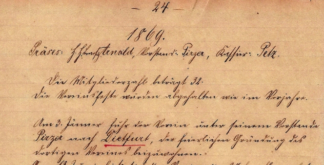 Auszug aus der Chronik Riedenburg